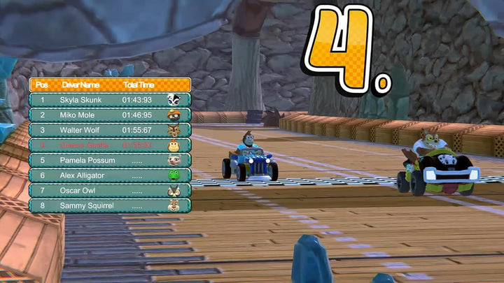 ANIMAL KART RACER - Familien Rennspiel für Nintendo Switch