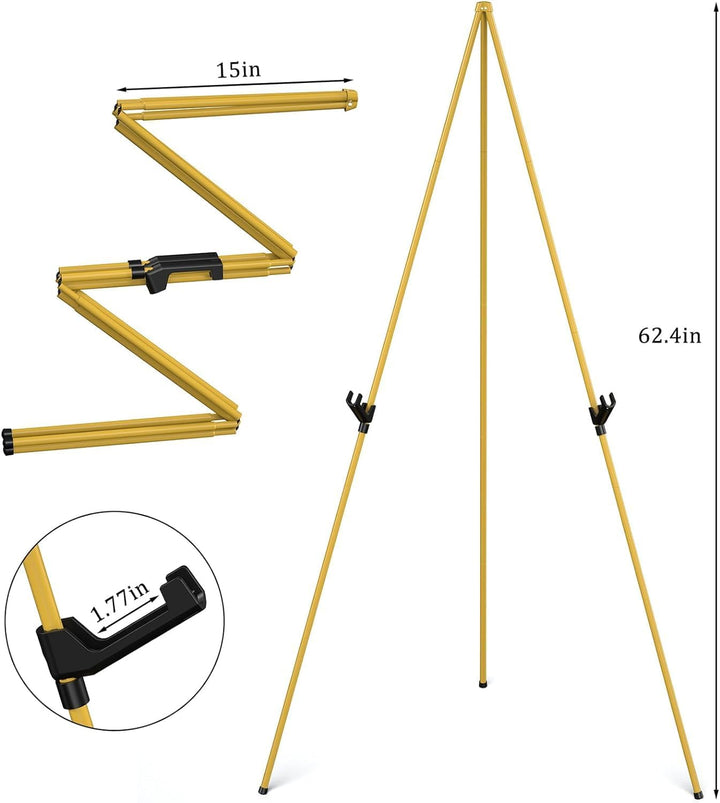 Künstler Staffelei Stand, ISFORU 160cm Verstellbares Stativ Tisch Kunst Leinwand Malerei Display, Ea