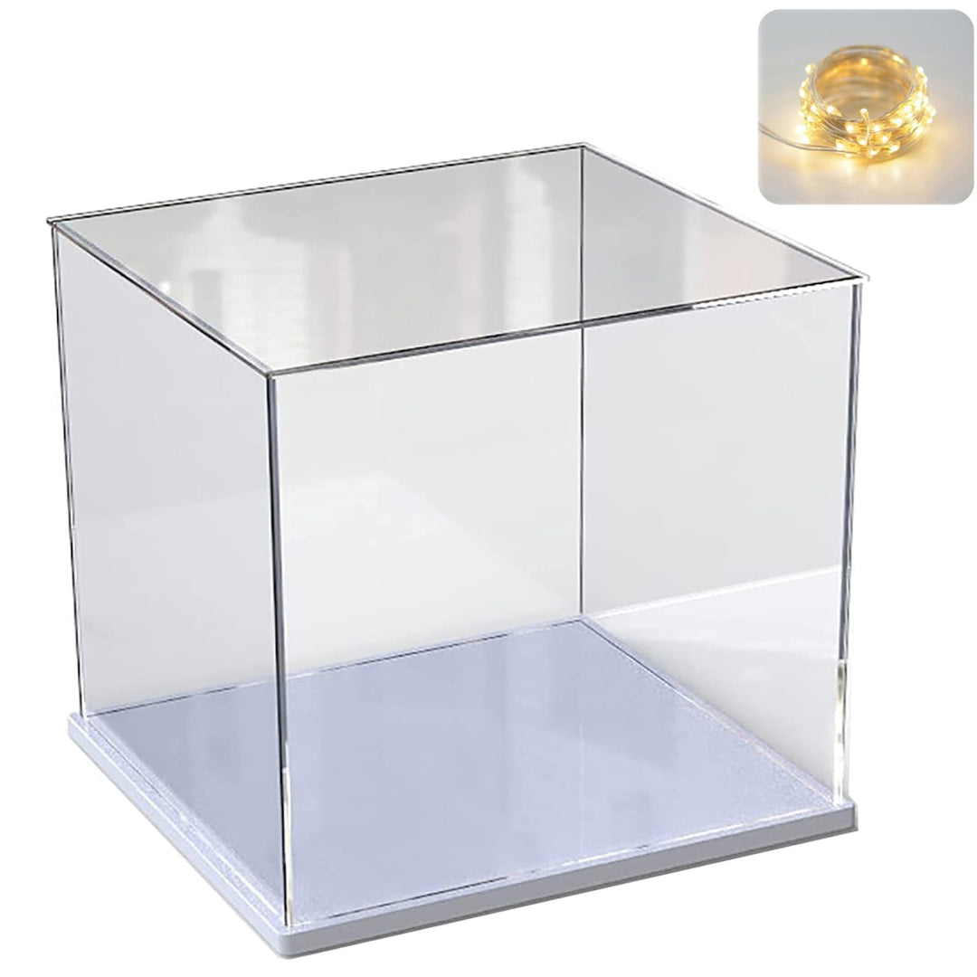 Vitrine aus Acryl für Lego Action-Figur Funko Pop Modellbau Skulptur Display Display Transparent für