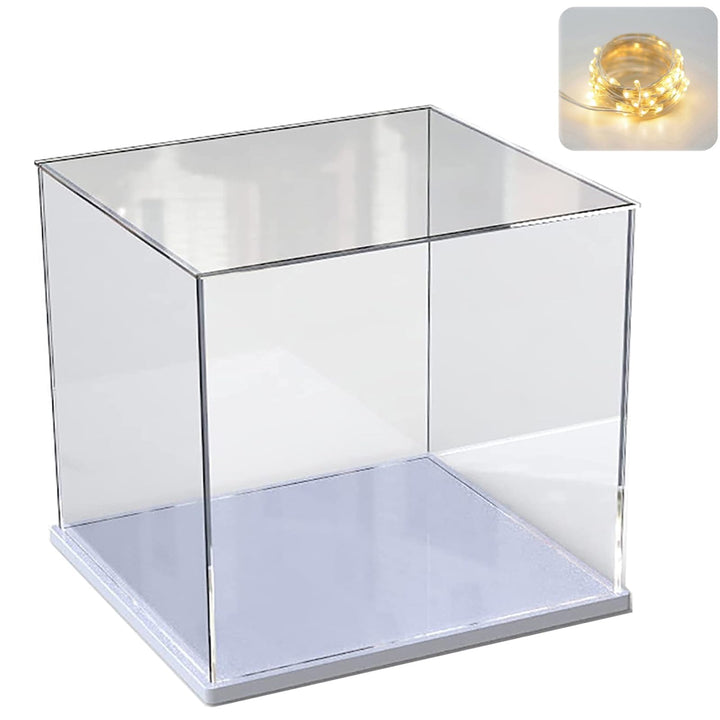 Vitrine aus Acryl für Lego Action-Figur Funko Pop Modellbau Skulptur Display Display Transparent für