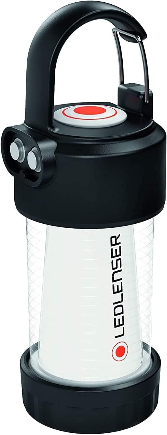 Ledlenser MH5 LED Stirn- und Handlampe in Einem & ML4 Warm Light LED Laterne, aufladbar 14500 Akku,