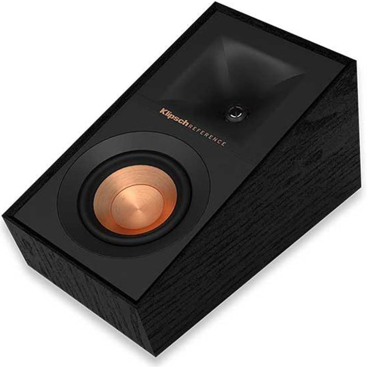 Klipsch R-40SA Black (Paar) - Sorround Dolby Atmos Lautsprecher für Heimkino Projektion Decke Single