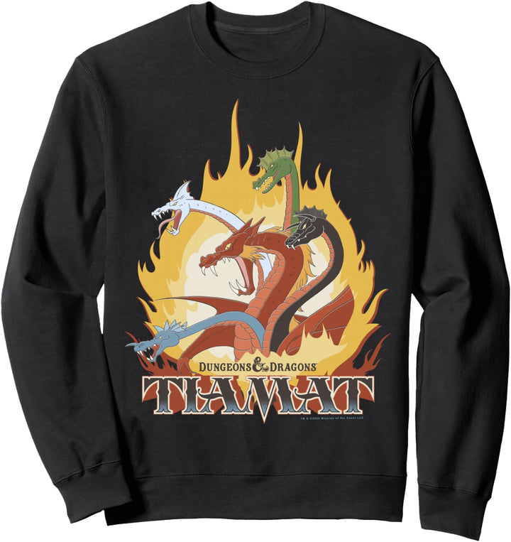 Dungeons &amp; Dragons Tiamat Flames Portrait Sweatshirt