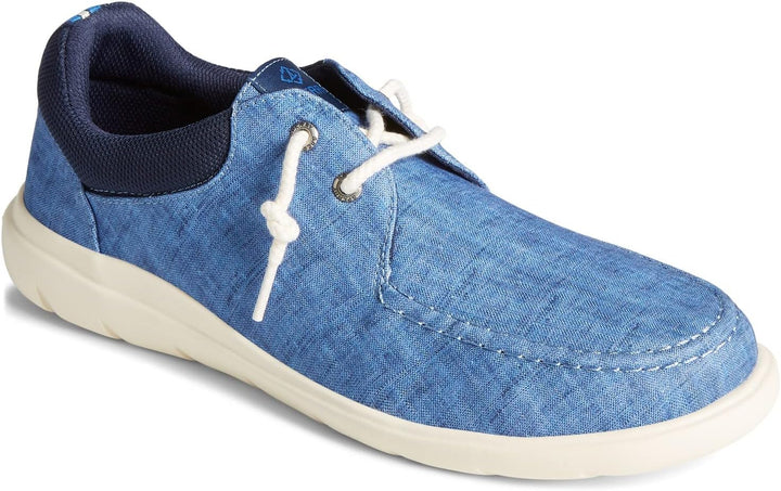 Sperry Top-Sider Herren Captain's Moc Sneaker 42 EU Blau Chambray, 42 EU Blau Chambray