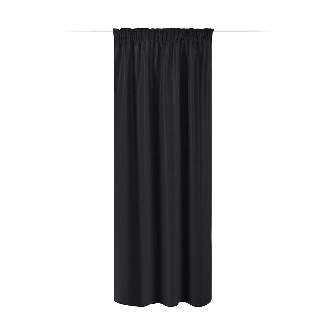 JEMIDI Vorhang blickdicht 140x250cm - Gardine mit Kräuselband Universalband - 100% Polyester Schal l