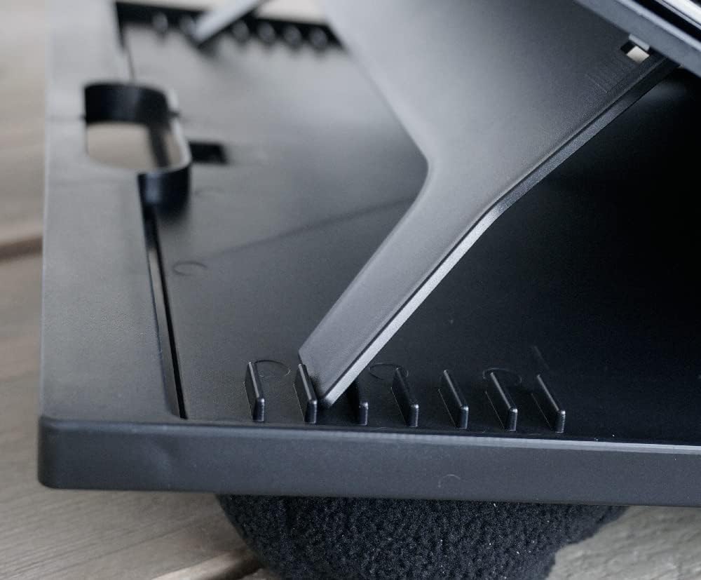 Vivol Laptopkissen Höhenverstellbar für max. 15,6 Inch - Tragbarer Laptoptisch für Reisen, Arbeiten