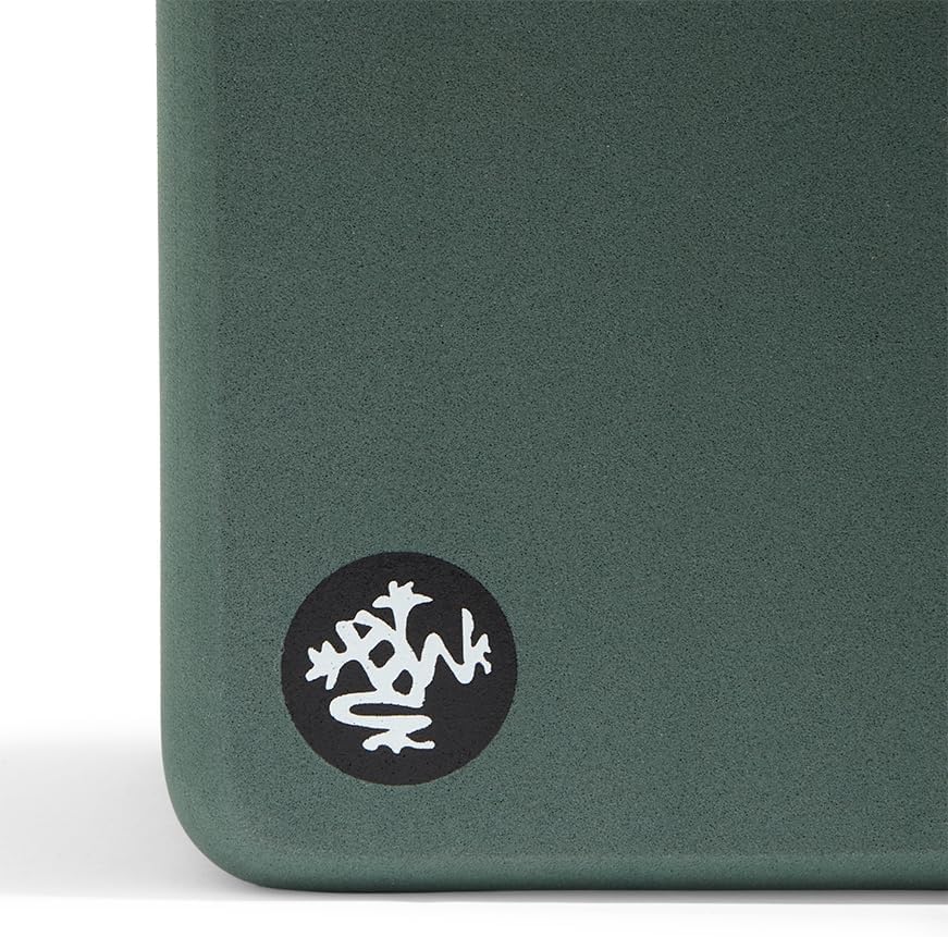 Manduka Foam Yoga Block - Recycled EVA Foam Block with Ergonomic Support, Yoga Equipment, Home Gym A