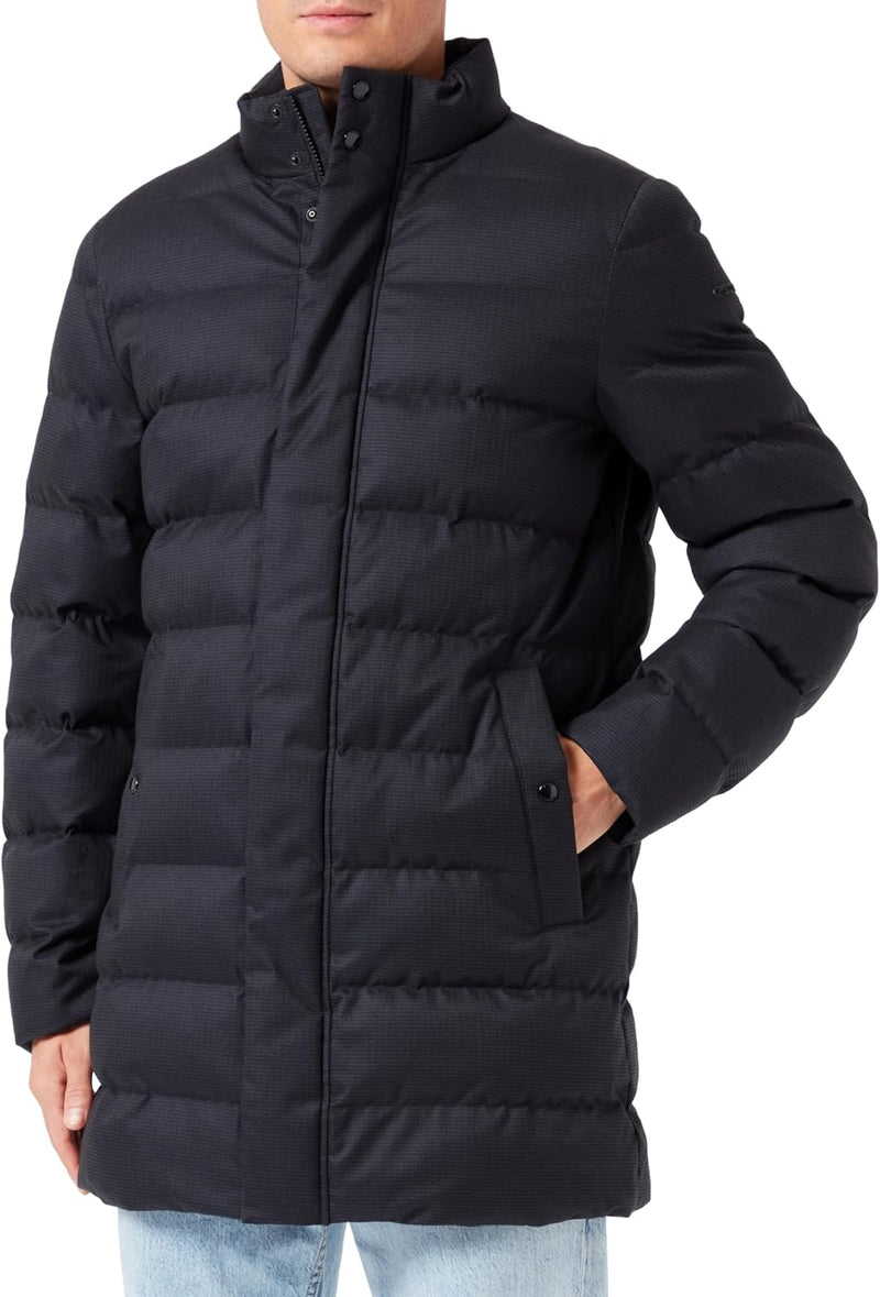 Geox Herren M Levico Jacket 48 ASPHALT/BLACK, 48 ASPHALT/BLACK