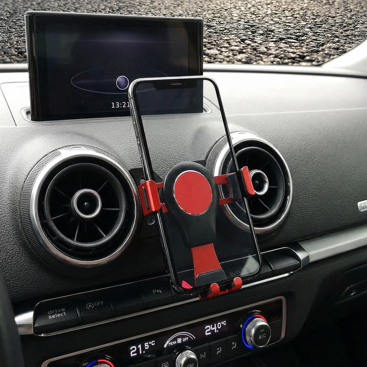 Handyhalterung Auto, Car Phone Holder, Holder Phone Mount Verstellbarer Blickwinkel, 360° Drehbar KF