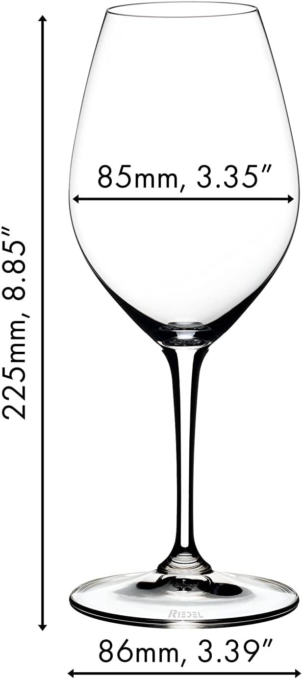 Riedel Vinum Champagner-Weinglas, 2 Stück Champagner-/Wein, Champagner-/Wein