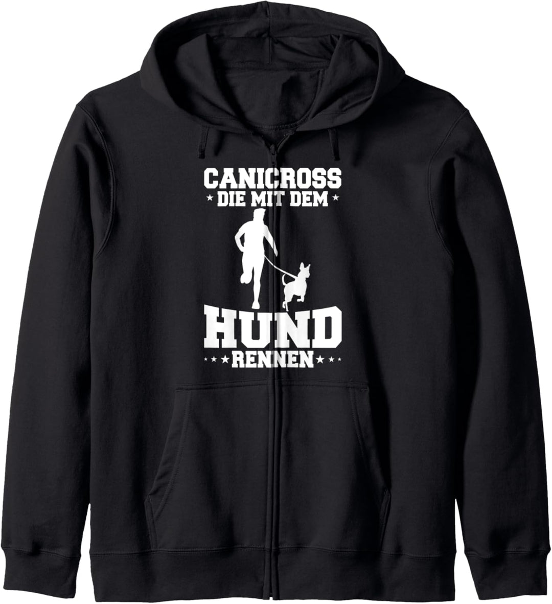 Zughundesport Canicross Hundesport Kleidung Canicross Hunde Kapuzenjacke