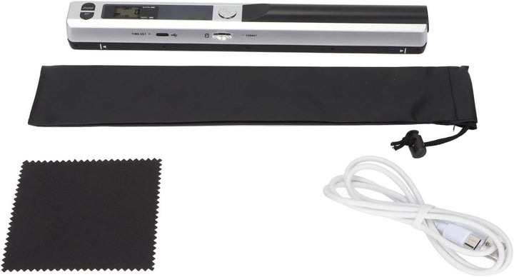Tragbarer Handscanner für A4-Dokumente, 300 600 900 DPI Dokumentenscanner für Geschäftsfotos, Bildbe