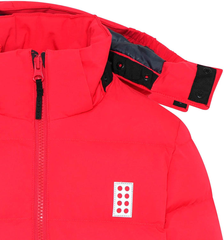 LEGO Jungen Lwjested 711 - Jacket JACKET 110 Rot, 110 Rot