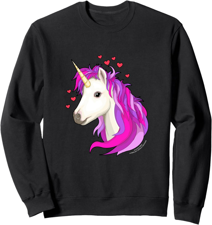 Unicorn Magical Fantasy Creature Neuheit Geschenk Sweatshirt