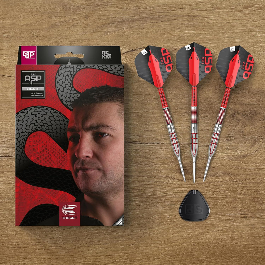 Target Darts Nathan Aspinall Gen 2 95% Wolfram Swiss Point Stahlspitze Dart Satz 26 g, 26 g