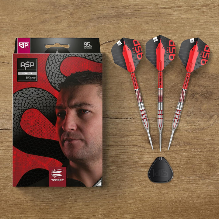 Target Darts Nathan Aspinall Gen 2 95% Wolfram Swiss Point Stahlspitze Dart Satz 26 g, 26 g