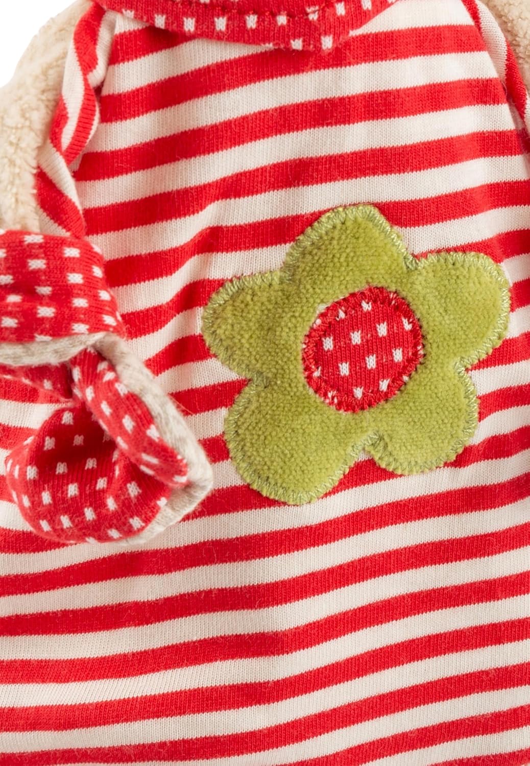 SIGIKID 40862 Schnuffeltuch Schaf Green Mädchen Babyspielzeug empfohlen ab Geburt rot Rot/Schaf, Rot