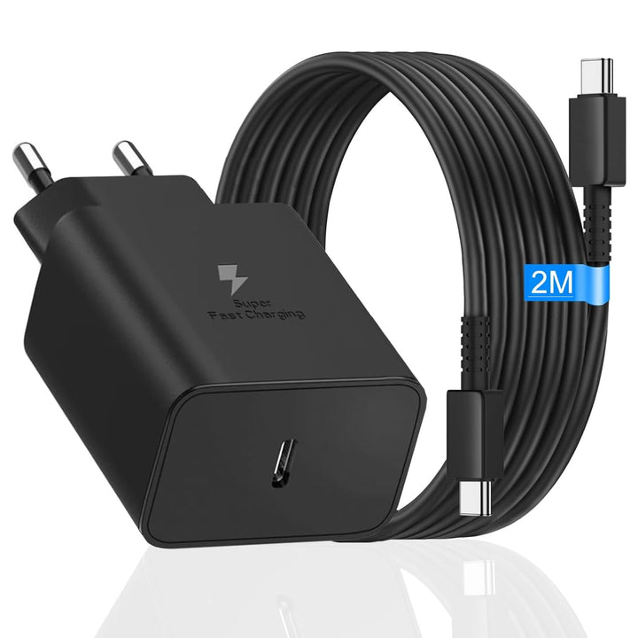 45W USB C Ladegerät mit Schnellladekabel für Samsung Galaxy S25 Ultra S24 Ultra S23 Ultra S22 Ultra