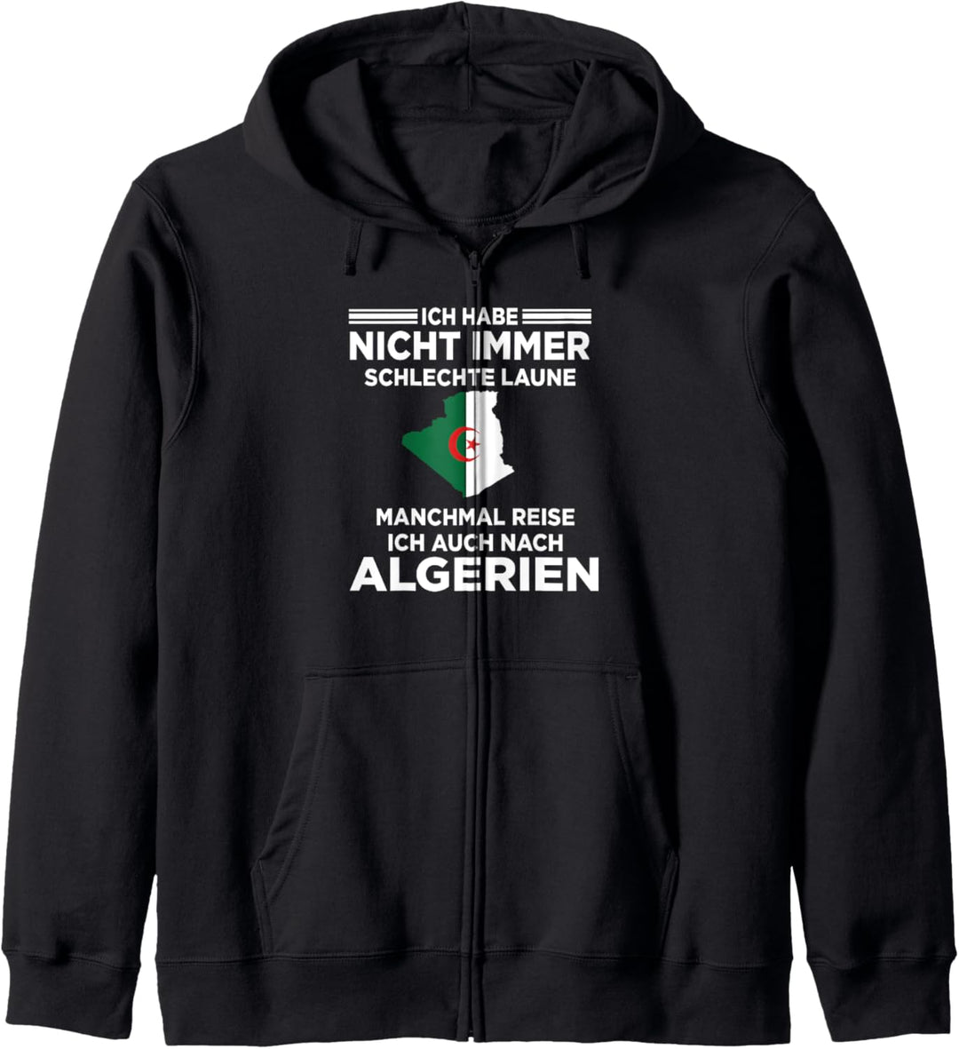 Algerier Algerier Algerierin Algerisches Kapuzenjacke