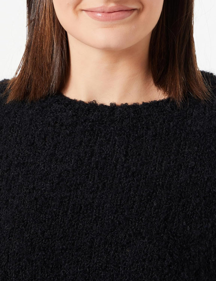 ONLY Damen Onlsima Ls O-neck Knt XS Schwarz, XS Schwarz