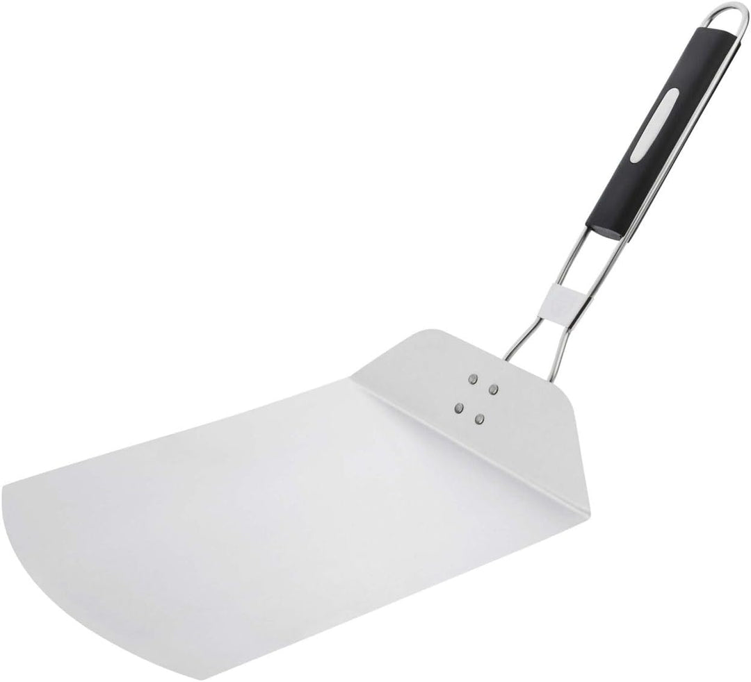 GRÄWE Pizzaschieber mit Pizzaschneider, Pizzaheber und Pizzamesser Set, Küchenhelfer für Pizza, Flam