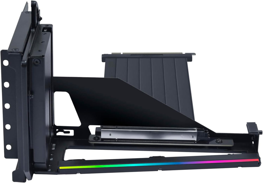 Lian Li Vertikales GPU-Halterungs-Kit VG4-5-V4, mit PCIe 5.0-Riser-Kabel – Schwarz