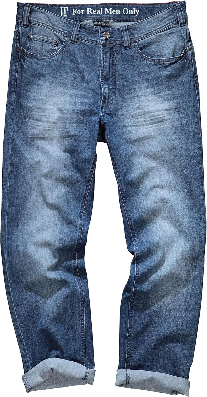 JP 1880 Herren Hose 54W / 34L Blauer Jeansstoff, 54W / 34L Blauer Jeansstoff