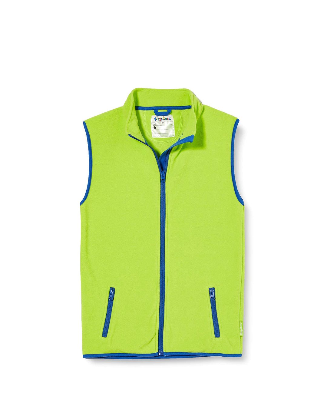 Playshoes Unisex Kinder Fleece Weste Outdoor-Oberteil (1er Pack) 74 Grün, 74 Grün