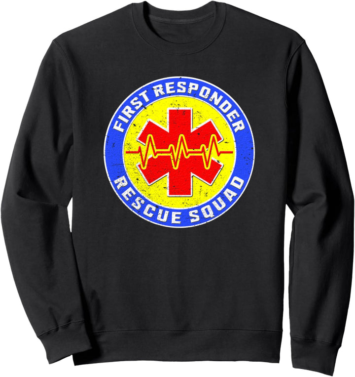 First Responder - Rescue Squad Logo Sweatshirt