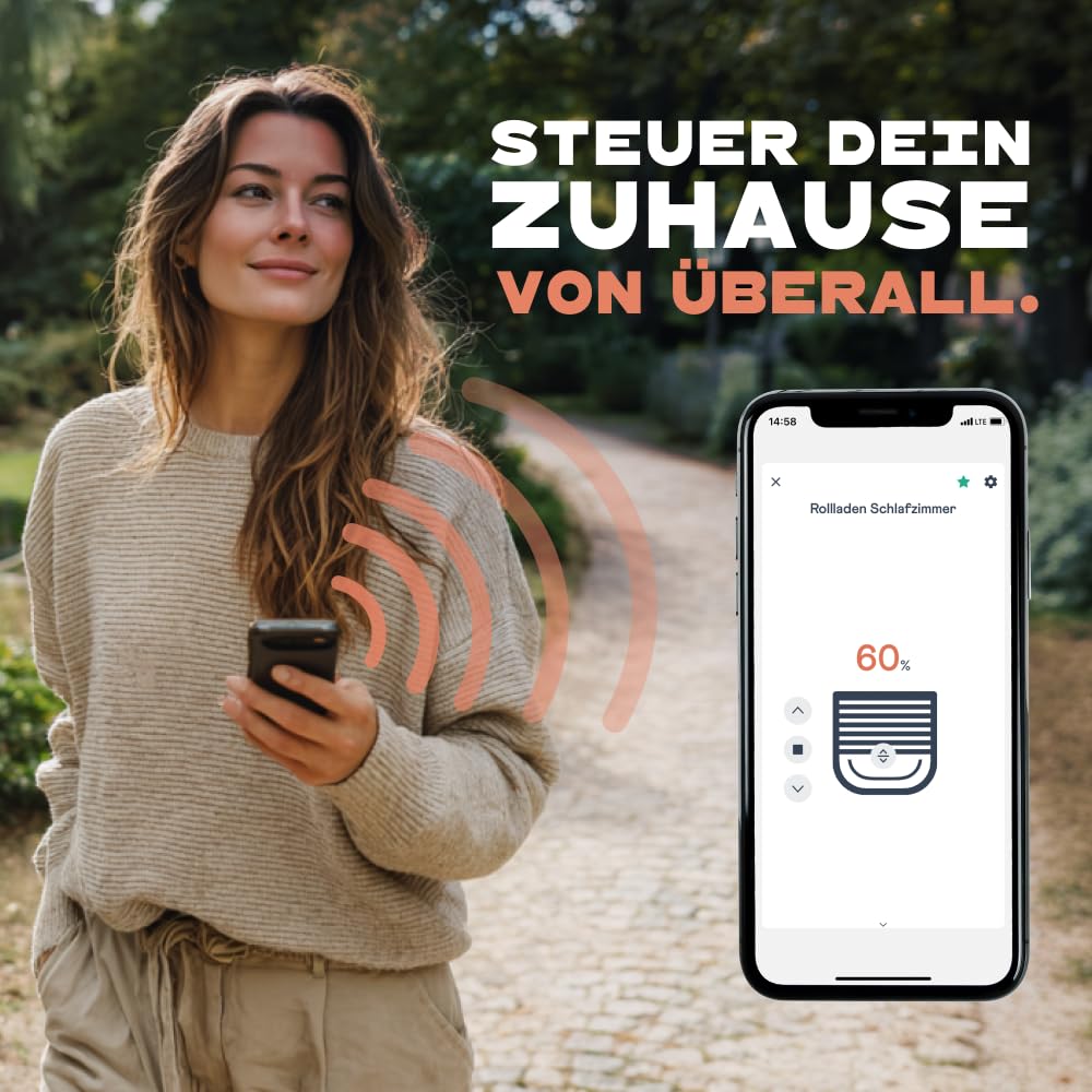 HOMEPILOT Gateway Premium - Smart-Home-Zentrale zur Steuerung Aller smarten HOMEPILOT Produkte per k