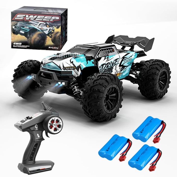 X-Verse 16102PRO 70KM/H Ferngesteuertes Auto Bürstenloser, 1:16 RC Auto Hohe Geländewagen Offroad Re