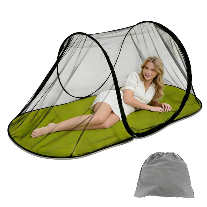 Faltbares Moskitonetz Pop Up, 200 X 72 X 70 cm Moskitonetzbett, Moskitonetz Reise, Tragbares Camping