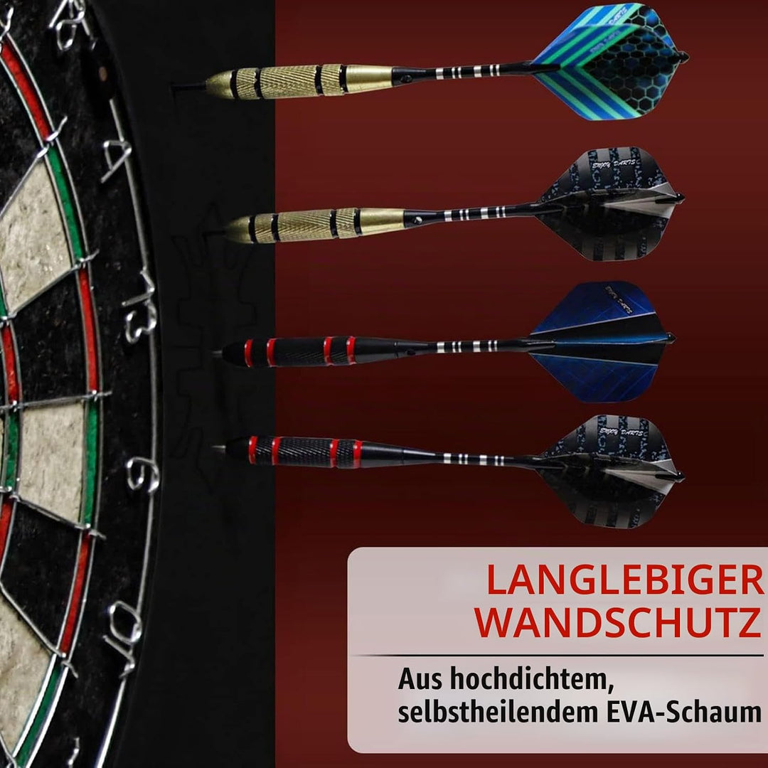 Dart Surround Dart Wandschutz, Dartscheibe Schutzring Dartscheibe Schutz, Dartboard-Einfassung, stab