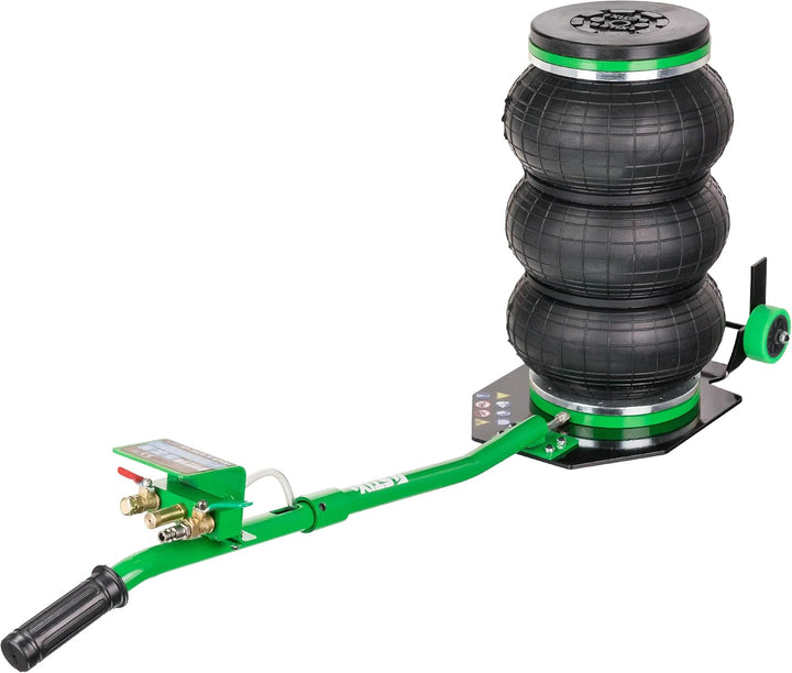 Pneumatischer Wagenheber 3,5T - Luft Wagenheber 130-430 mm - Druckluft Wagenheber mit 5-Fach Telesko