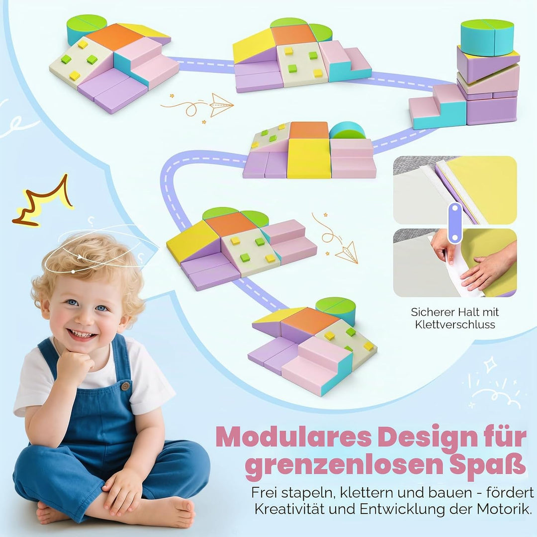 Kinder Schaumstoffbausteine, grosse Schaumstoffbausteine, Indoor-Kletterblöcke, Kinderklettergerüste