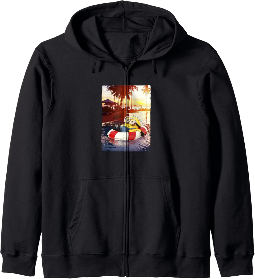 Despicable Me Carl Inner Tube On Vacation Kapuzenjacke