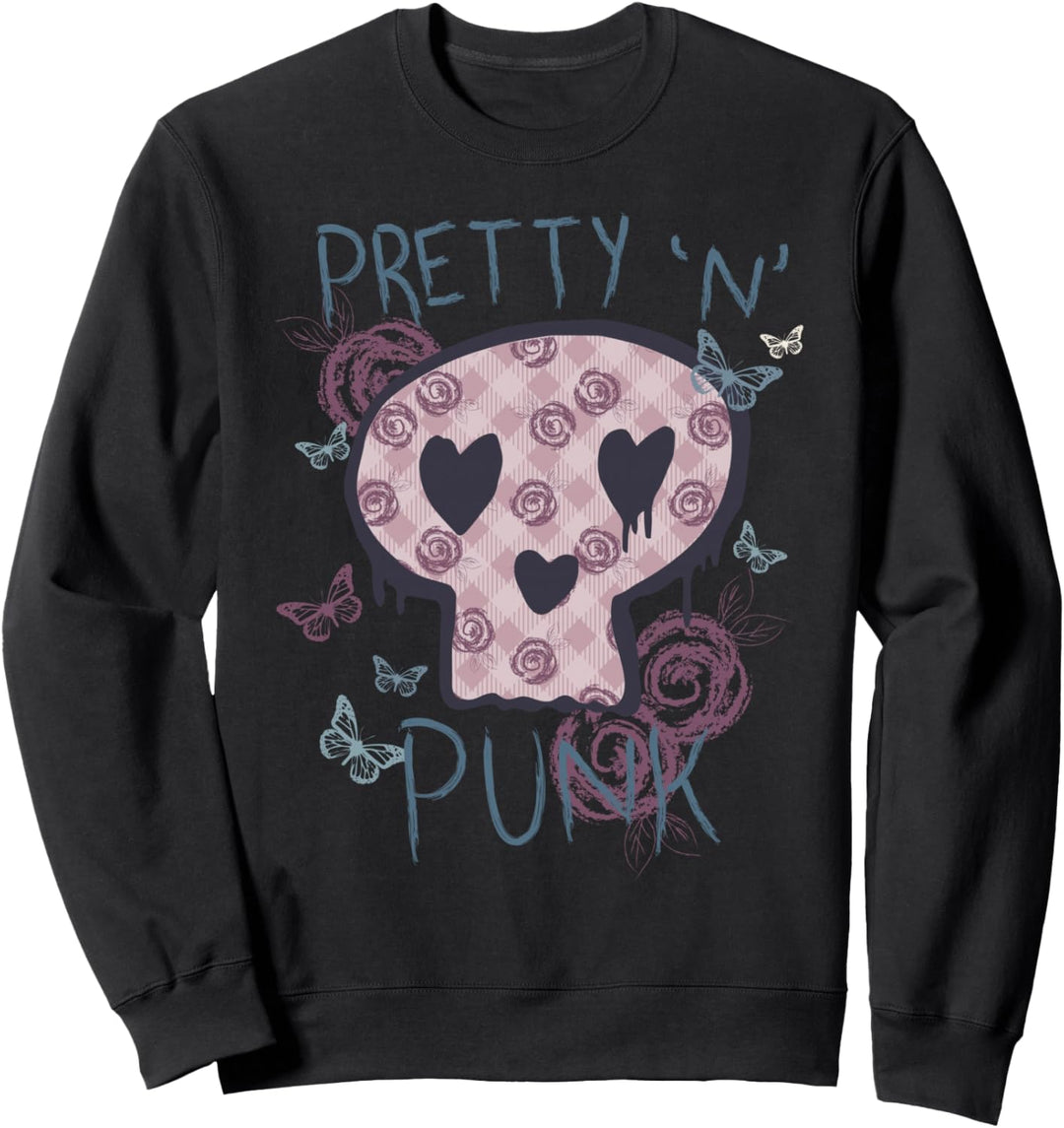 Punk-rock 'n' Roll-Musik Hübsch in Punk Frauen Damen Kinder Sweatshirt