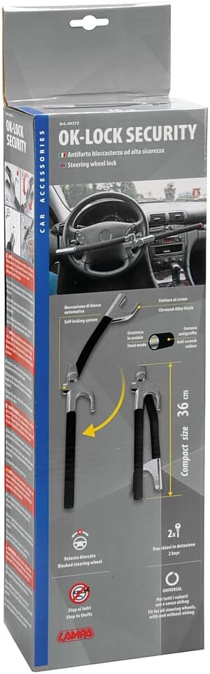 LAMPA 65372 ok-Lock Lenkradsperre