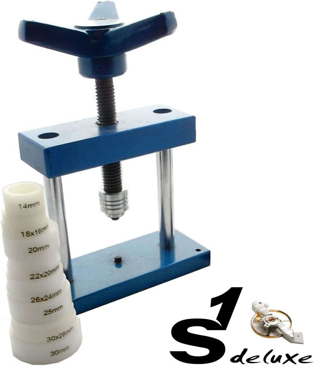 Einpresswerkzeug TITAN II zum Schliessen von Uhren mit eingepressten Böden