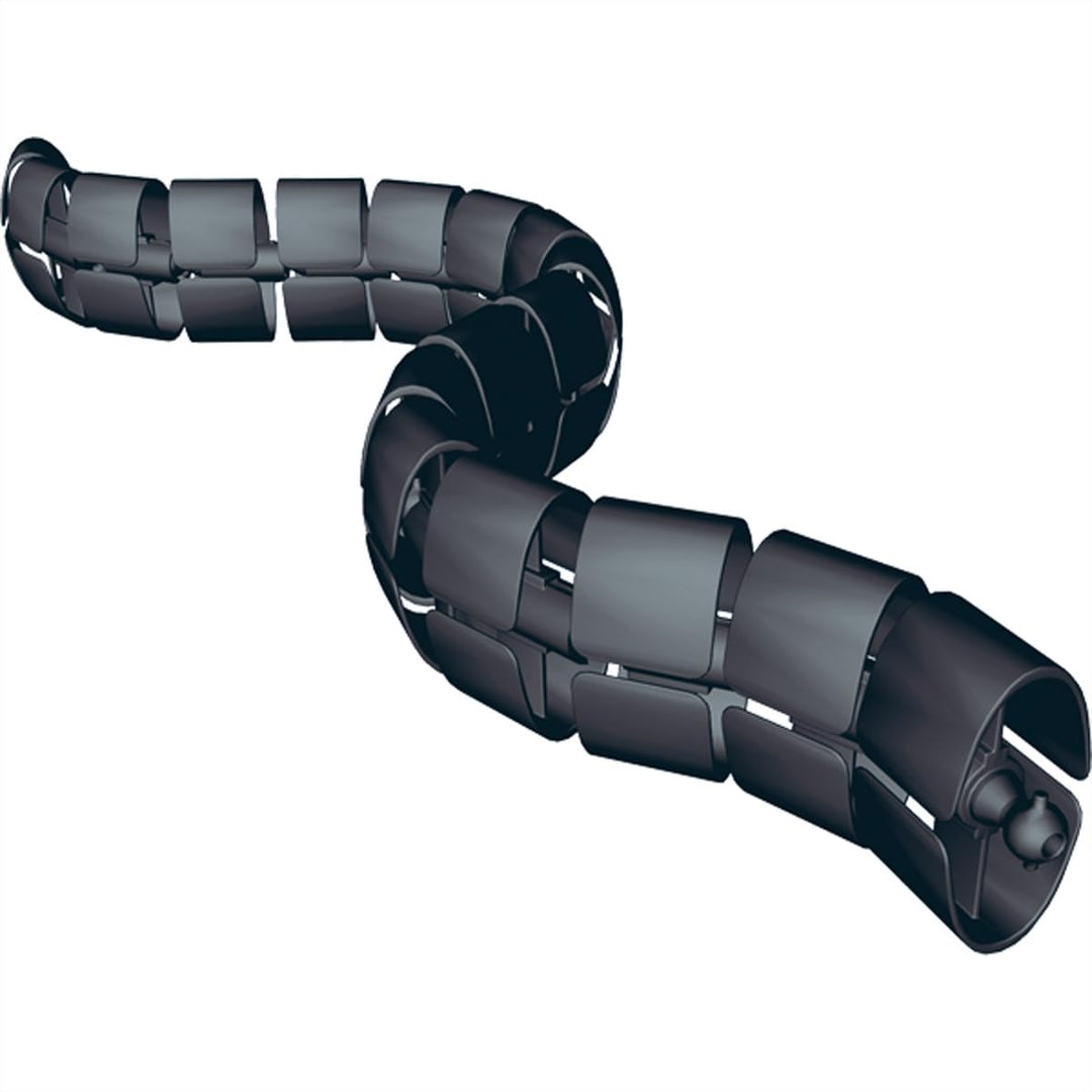Kabelschlange Premium schwarz RAL9005 BACHMANN 930049