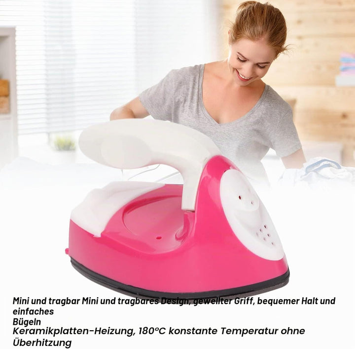 Mikro-Dampfbügeleisen, 15 W, Tragbares Mini-Reisebügeleisen, Tragbares Dampfbügeleisen, Bügelmaschin