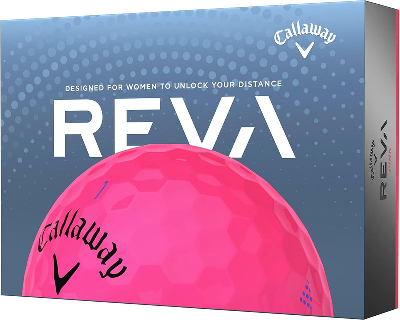 Callaway REVA Golfbälle 2023 Rosa, Rosa