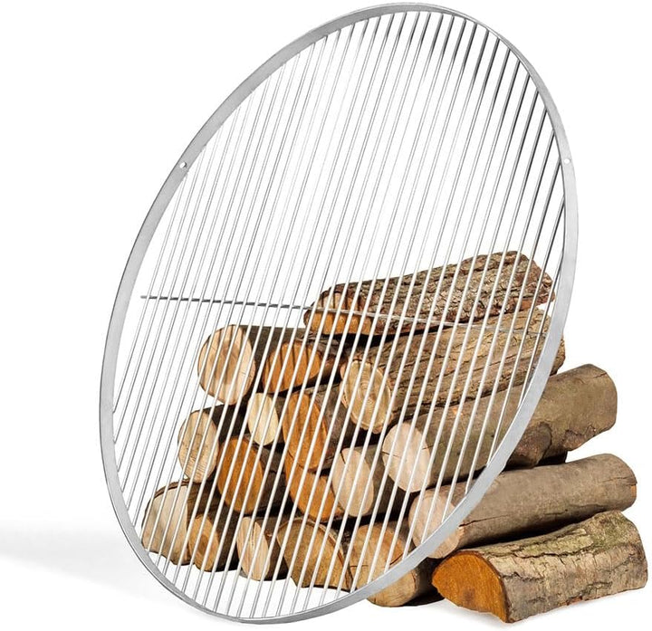 Schwenkgrill 180 cm - Grillrost aus Edelstahl 50 cm + Kurbel - Dreibeingrill - Holzkohlegrill Grill
