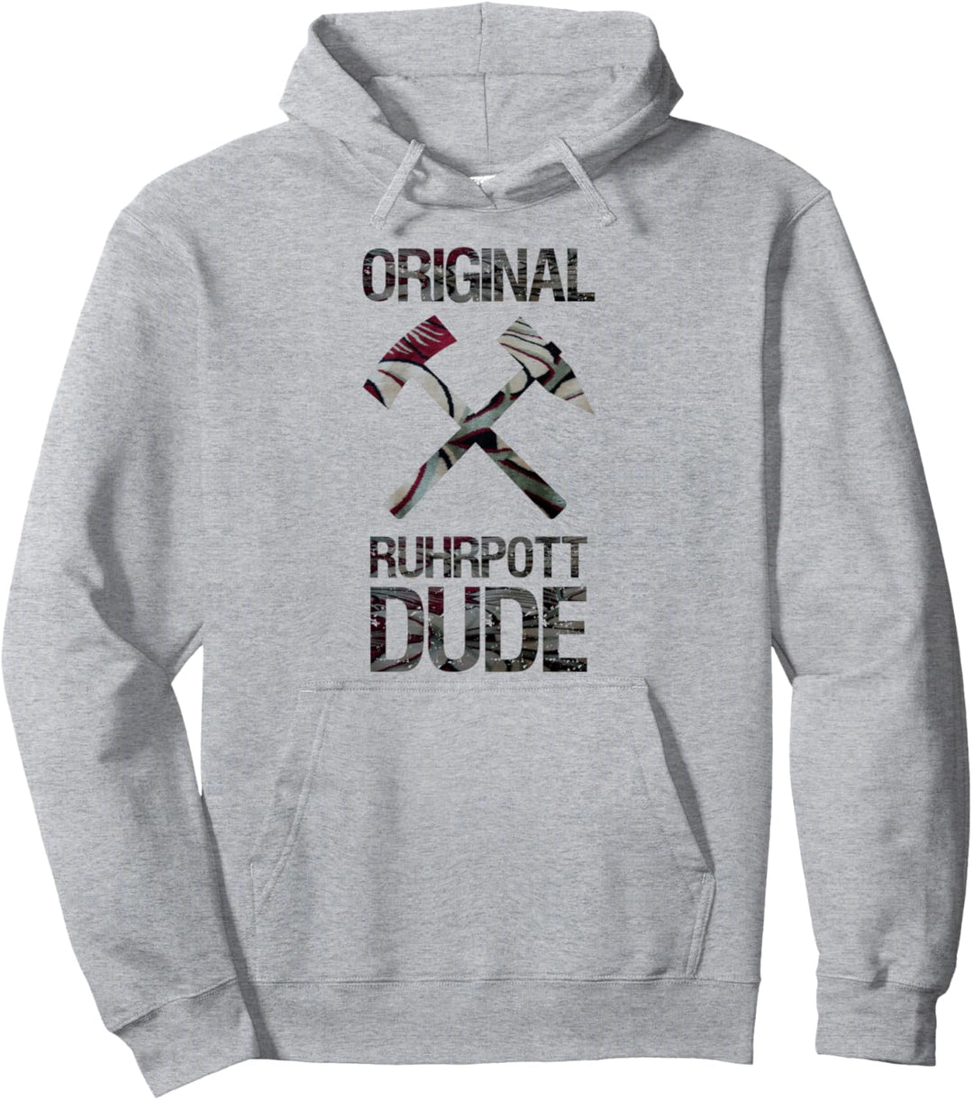 Ruhrpott Design witzig Schlägel und Eisen Ruhrgebiet Logo Pullover Hoodie
