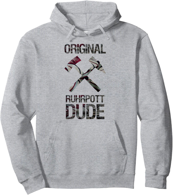 Ruhrpott Design witzig Schlägel und Eisen Ruhrgebiet Logo Pullover Hoodie