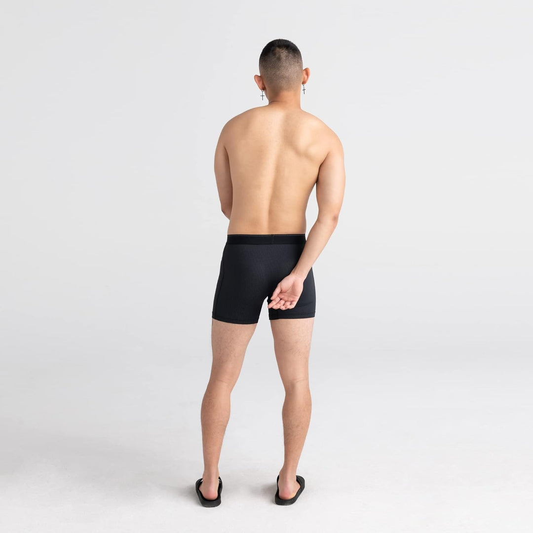 SAXX Underwear Co. Boxershorts -Platinunterwäsche Boxershorts Mit Fliege und integriertem Ballpark P