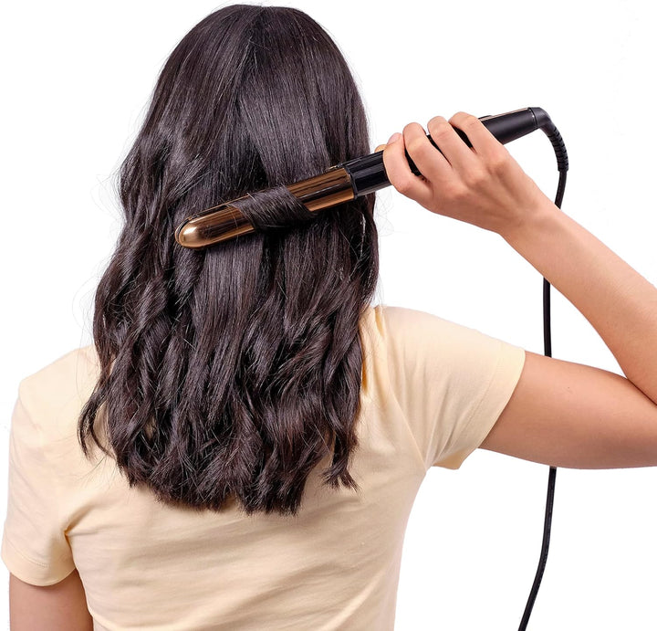 BaByliss Straight & Curl Brilliance 2-in-1 Glätteisen ST482E, Schwarz Glätteisen_Straight & Curl Bri