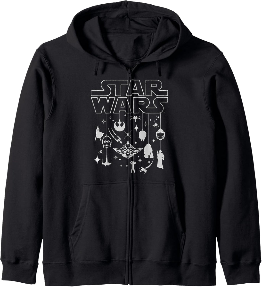 Star Wars Group Shot Christmas Ornament Collage Kapuzenjacke