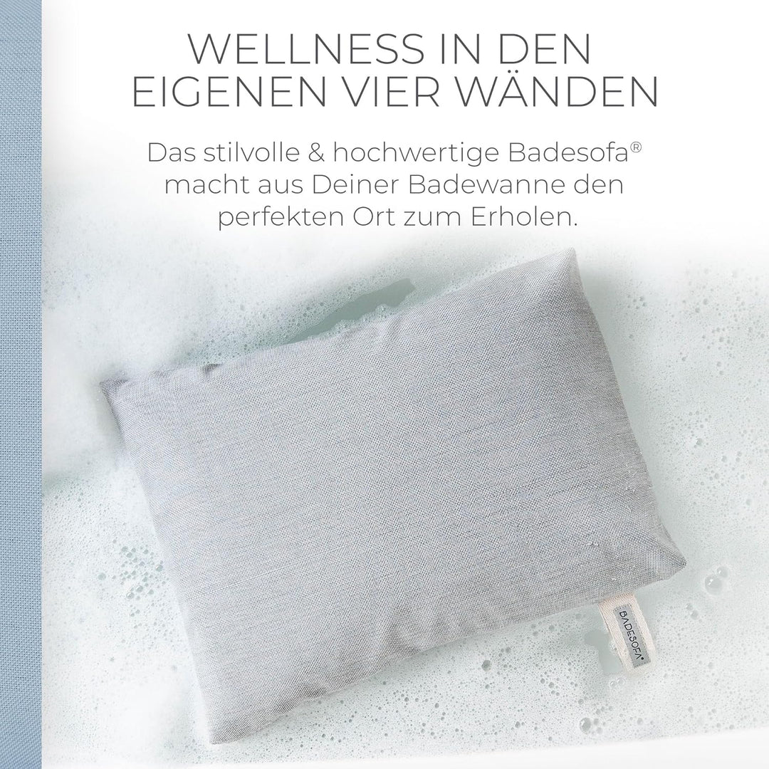 BADESOFA® Badewannen-Sitzkissen | Revolutionärer Komfort für Badewanne, Dusche & Whirpool | Waschbar