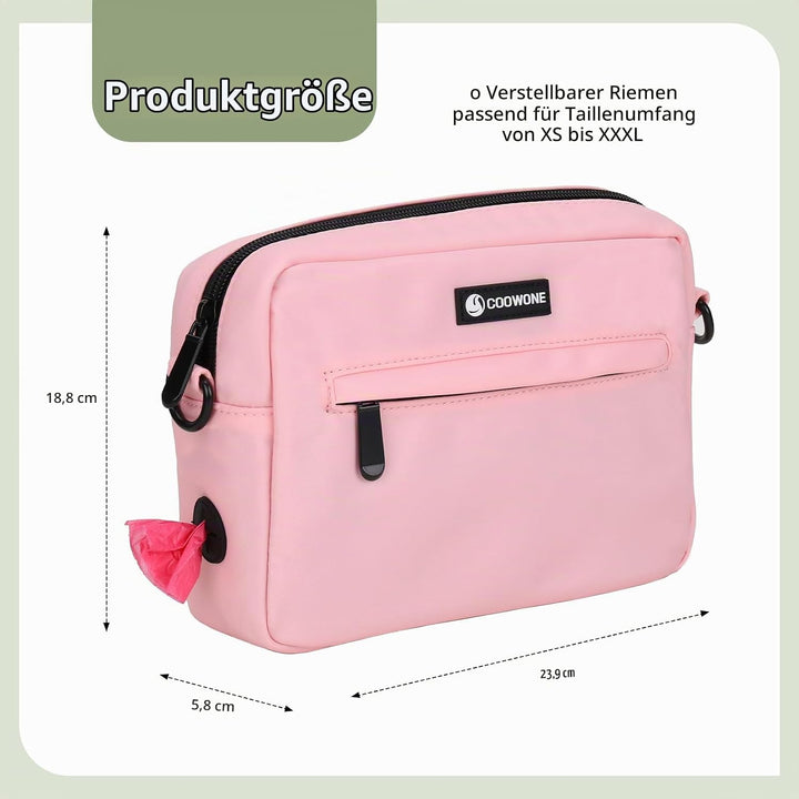 Leckerlitasche für Hunde Gassi Tasche Hund Hundeleckerli Tasche Wasserdichte Hundeleckerlitasche Umh